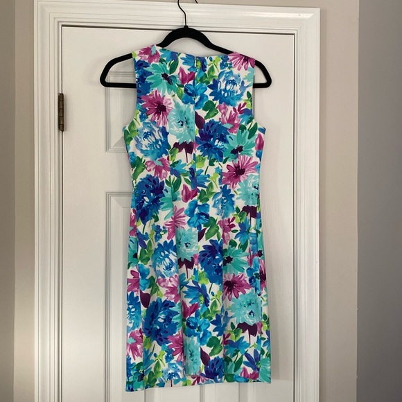 Floral Sleeveless Dress - Picture 2 of 2